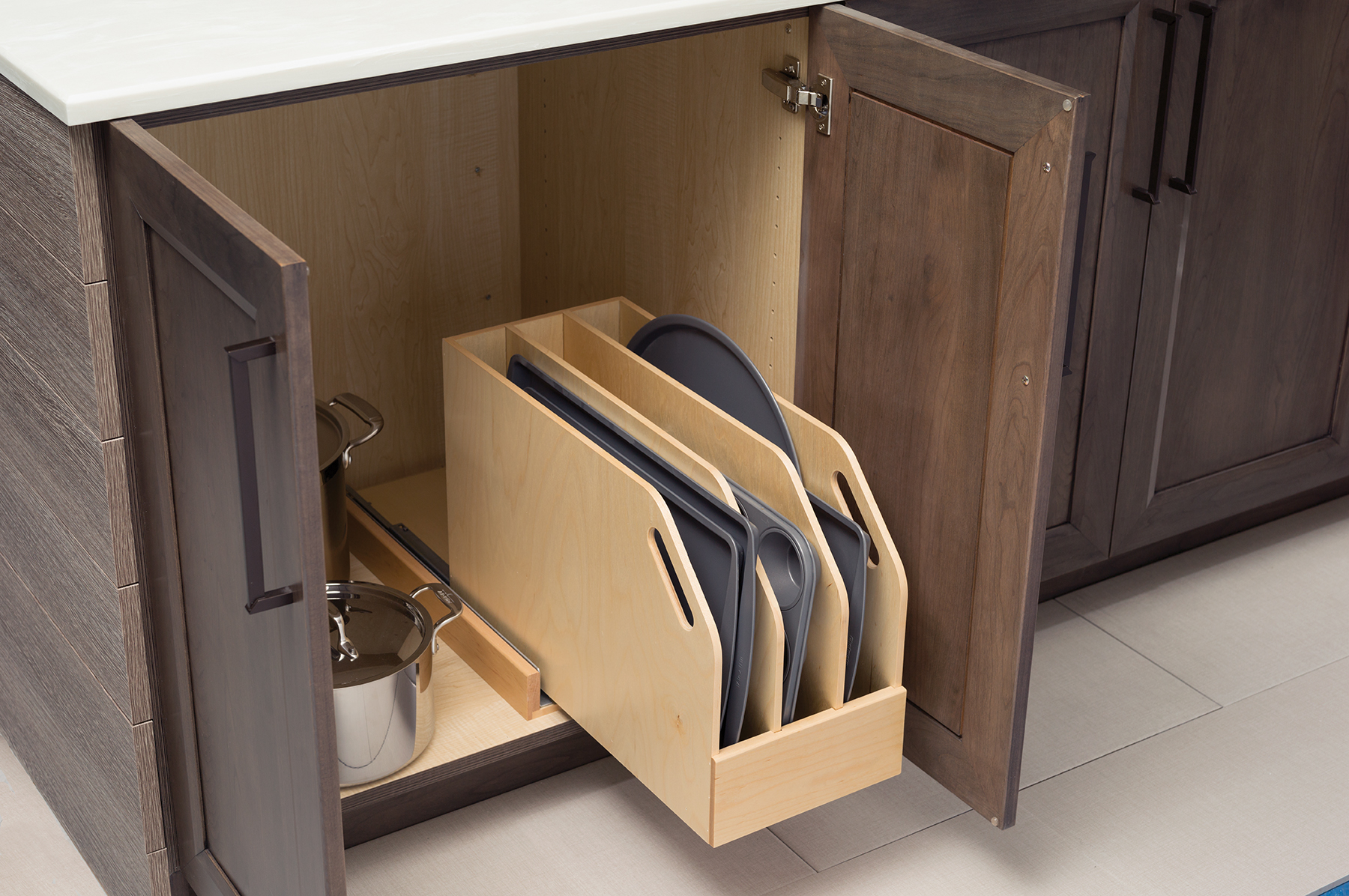 Tray Divider Pull-Out