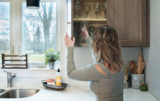 High gloss grey acrylic kitchen cabinet modern. www.nywoodwork.com  #kitchencabinets #ideas #cabinets #cabinet…