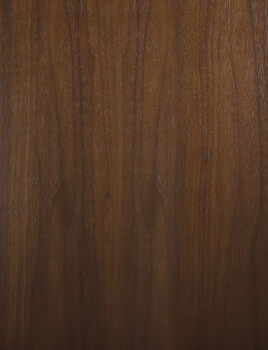 Walnut Exotic Veneer Cabinets from Dura Supreme Cabinetry. Kitchen cabinet wood material options.