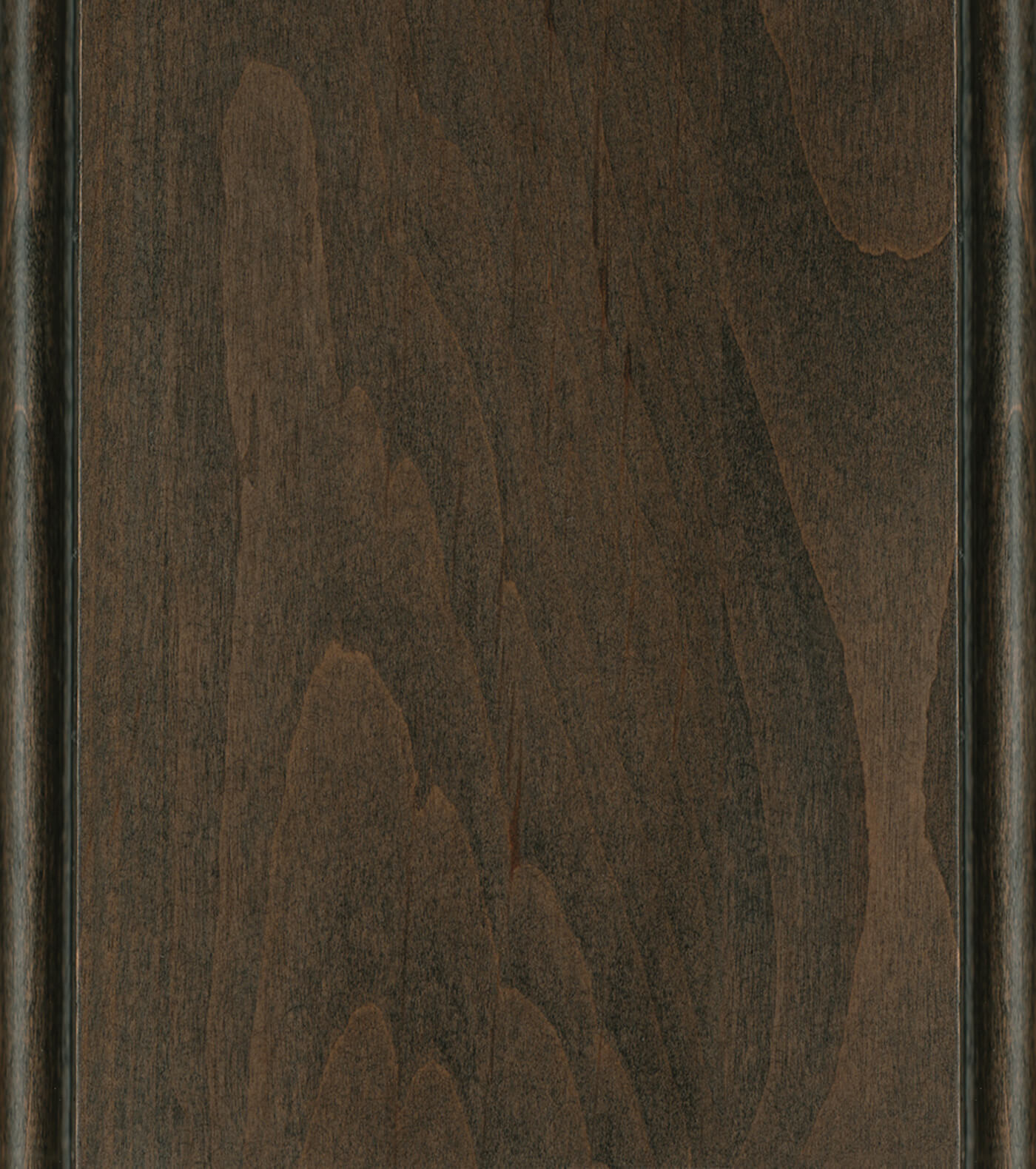 Morel Stain on Knotty Alder Dura Supreme