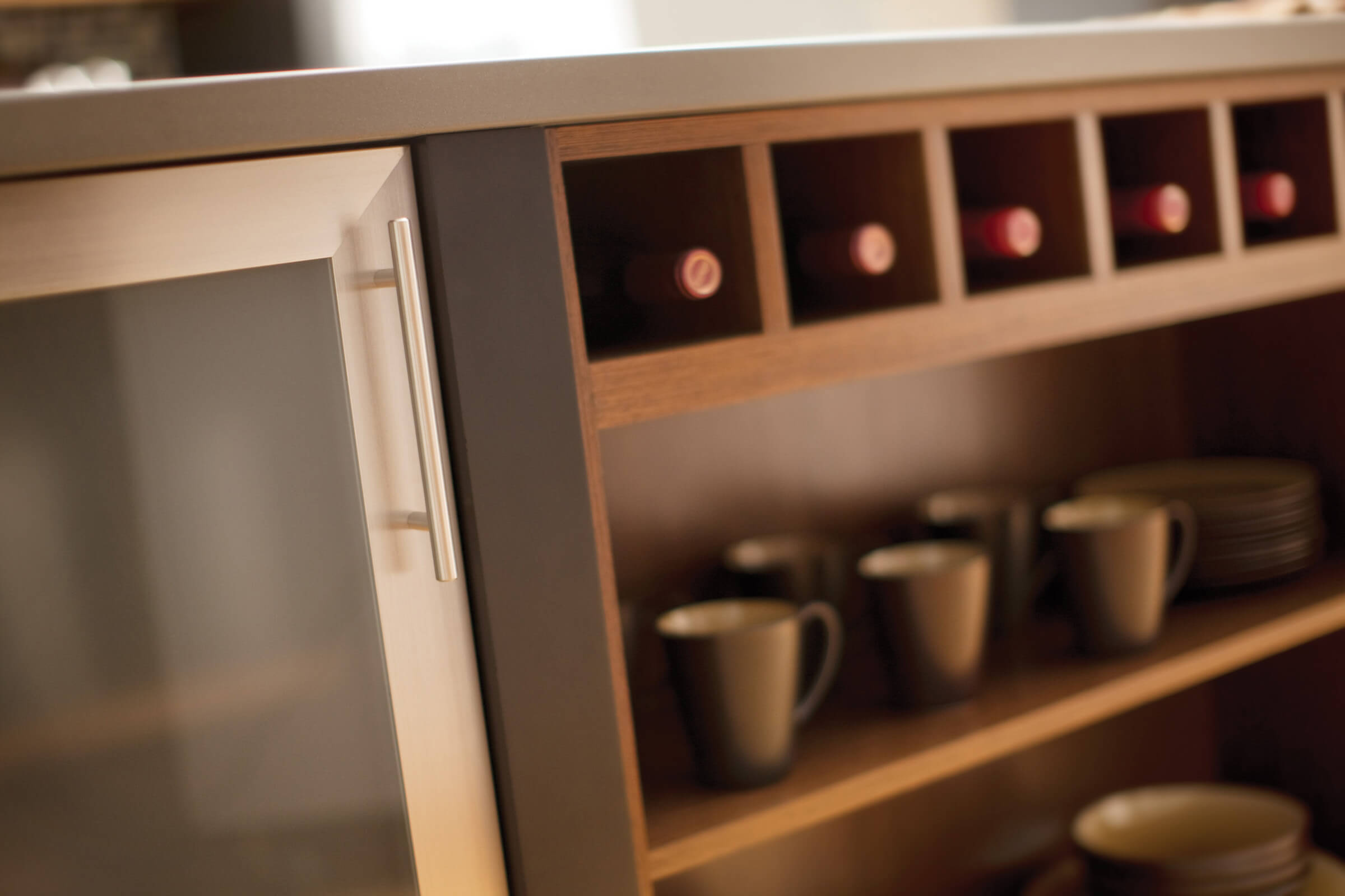Dura Supreme vertical or horizontal wine rack cabinet.